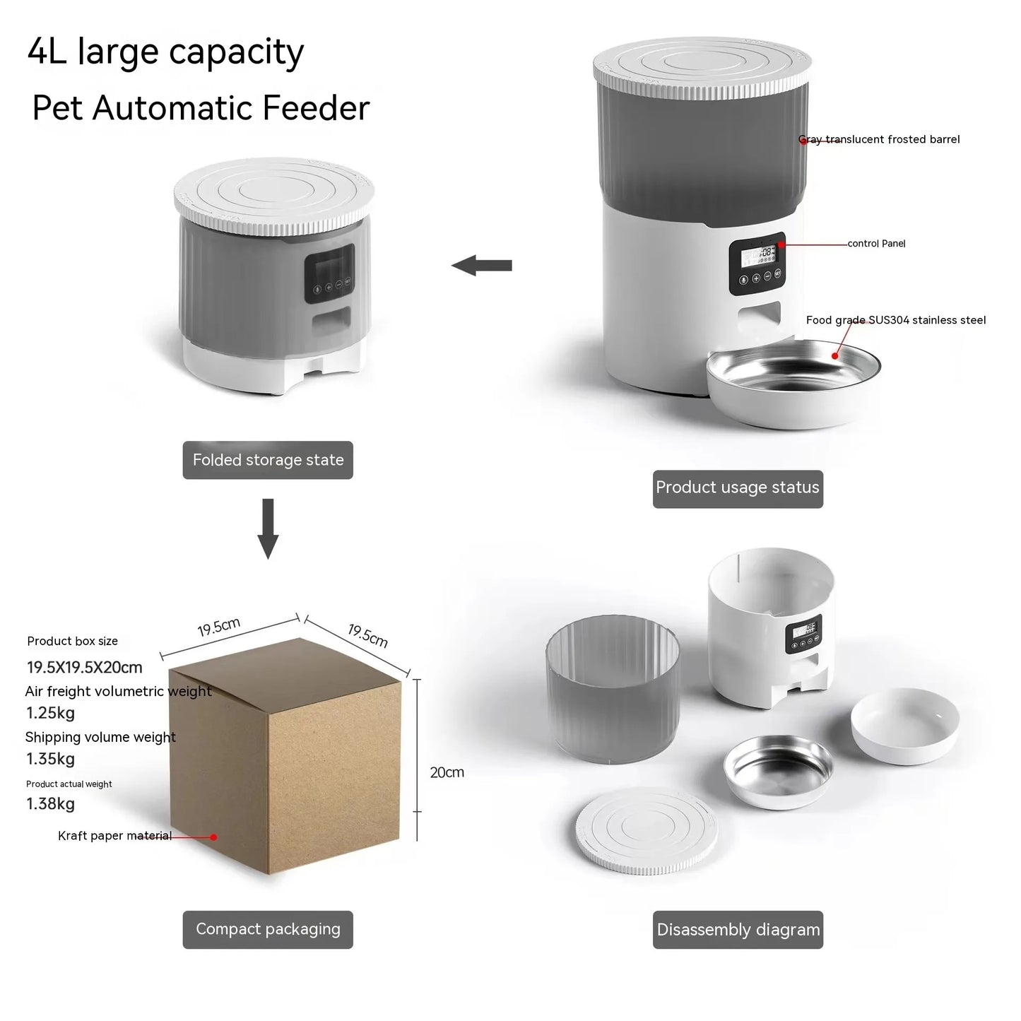 Noble Paw Automatic Pet Feeder